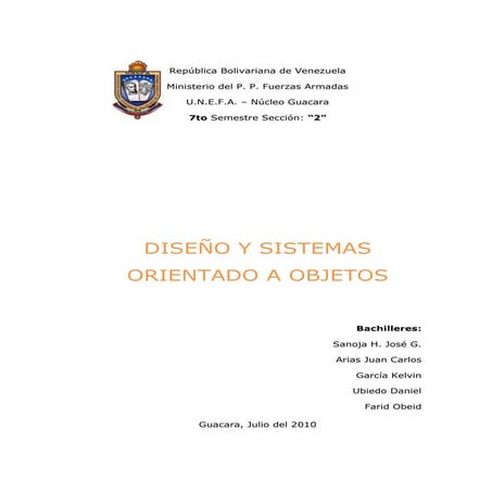 Diseño oo