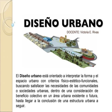 DiseñO Urbano
