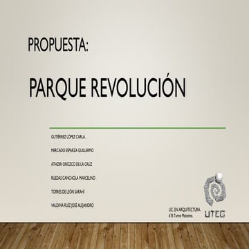 Diseño Urbano| Propuesta de renovación para el parque rojo. Gdl, Jal.