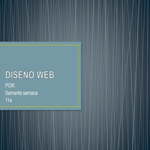Diseño web samanta 
