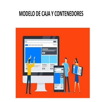 Diseño de Paginas Web modelo de caja y contenedores caja