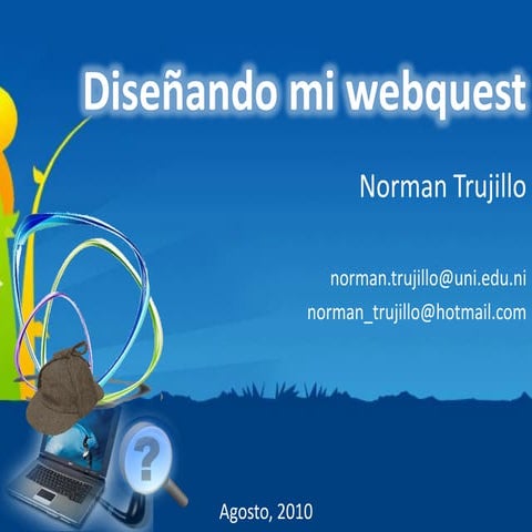 Diseño de webquest | PPTX
