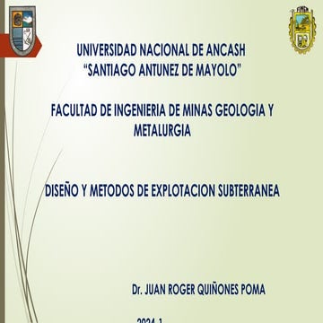 Diseño y metodo de explotación subterranea (1).pptx