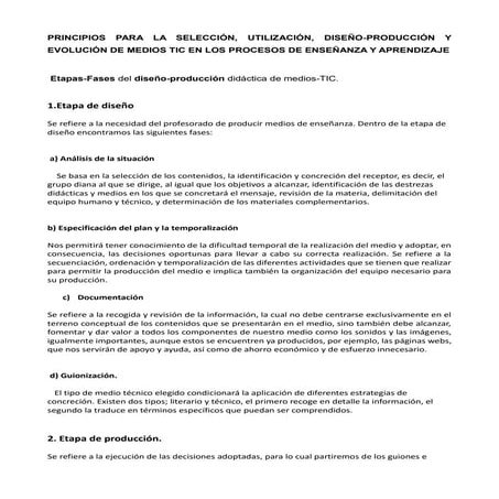 Diseño y producción 