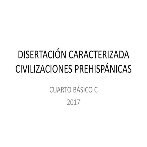 Disertación cuarto c