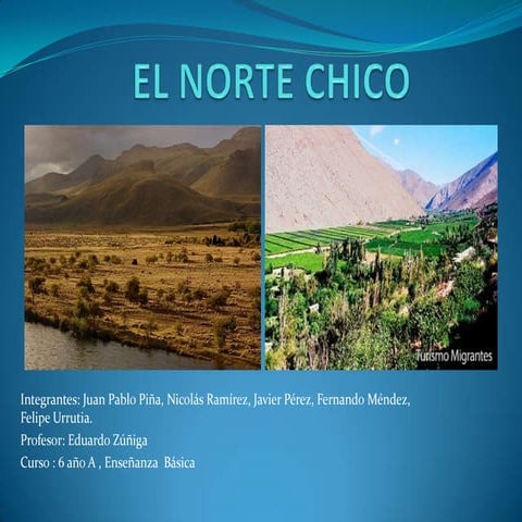 Zonas naturales de chile....norte chico | PPTX