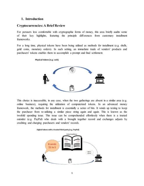 Disertation cryptocurrency