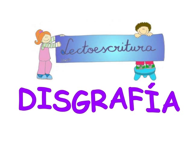 Disgrafia