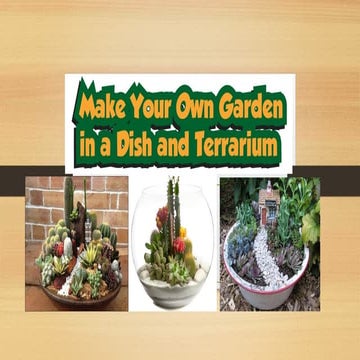 DISH GARDENING AGRIC 2 ORNAMENTAL HORTICULTURE