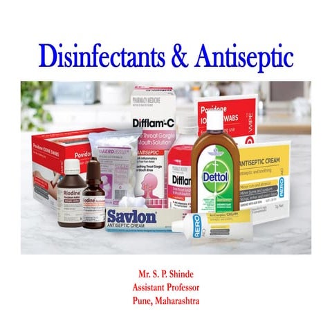 Disinfectants & Antiseptic
