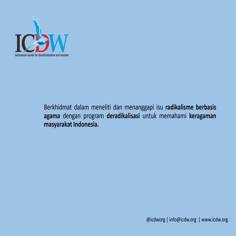 Disinformasi, diskriminasi, dan radikalisme di internet