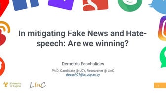 In mitigating Fake News and Hate-speech: Are we winning?