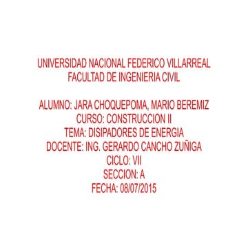 Disipadores de energia