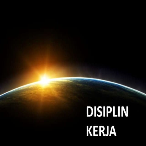 Disiplin kerja  by husaeri priatna