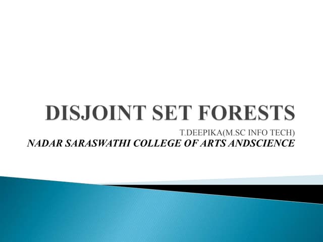 Disjoint set