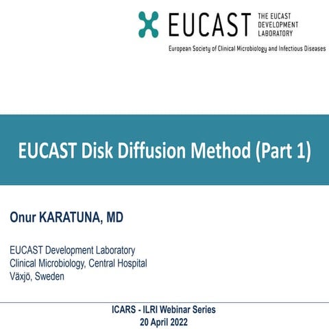 EUCAST disk diffusion method