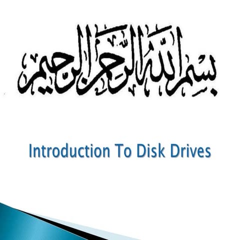 Disk drives