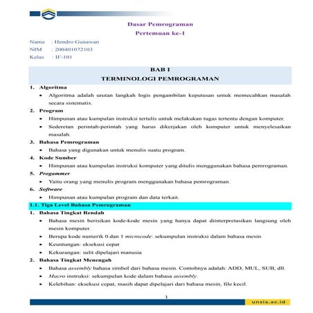 Diskusi Dasar Pemrograman Pertemuan Ke-1.pdf