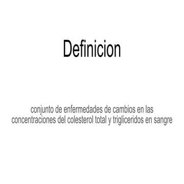 dislipidemia en medicina interna y endocrinologia
