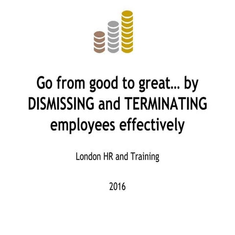 Dismissals and terminations 2016