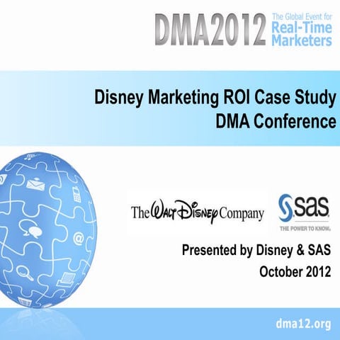 Disney: The Magic of Marketing Mix Analytics & Optimization