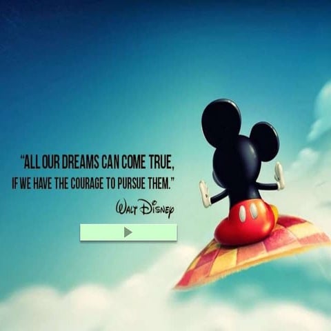 Walt disney Strategic Management