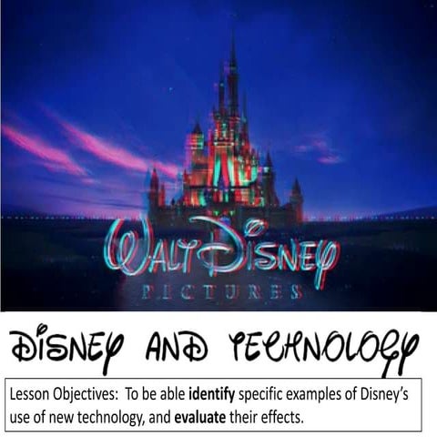 Disney and Technology