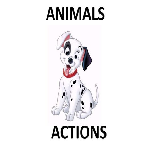 Disney animals actions 1