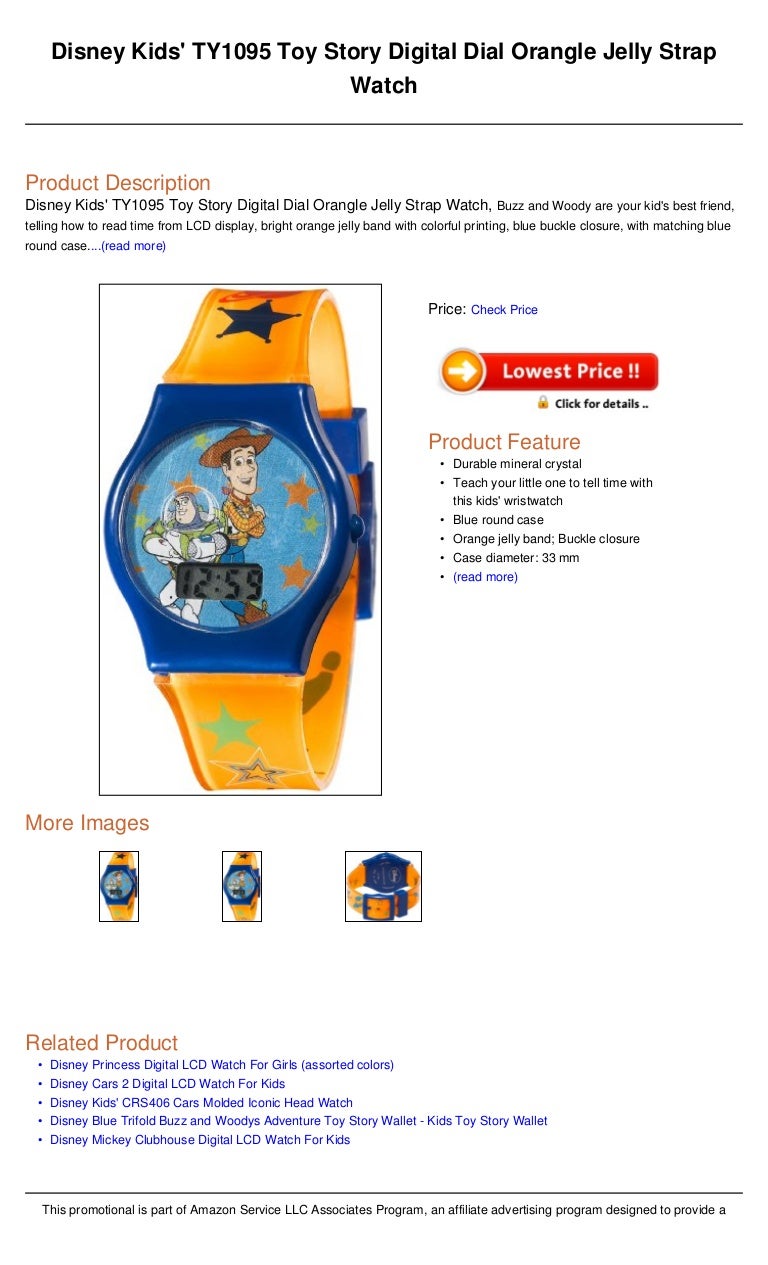 toy story digital watch