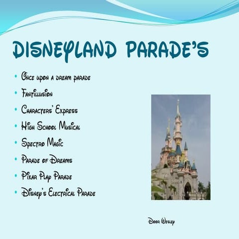 Disneyland Parade’s