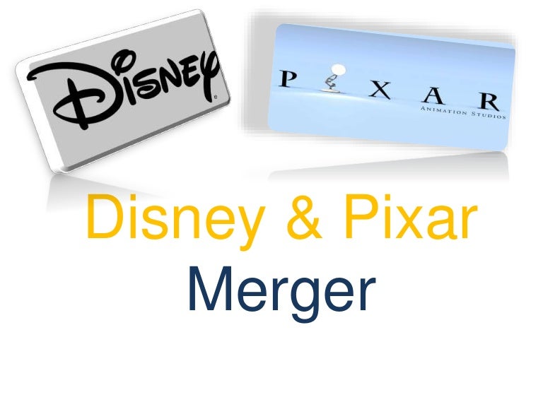 Disney & pixar merger