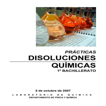 Disoluciones cálculo