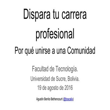 Dispara tu carrera profesional: por qué unirse a una Comunidad