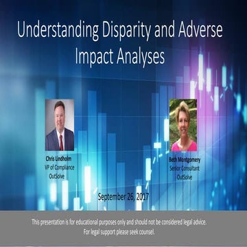 Disparity and Adverse Impact Analyses | Reviewing Your AAP Data