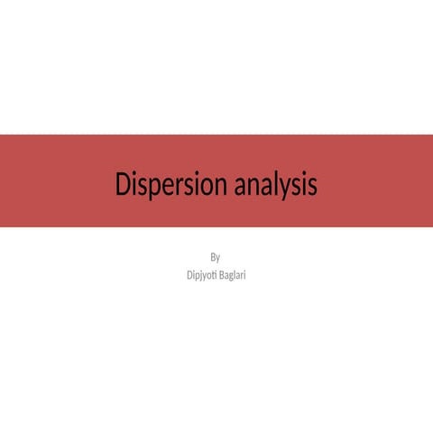 Dispersion analysis of MASW Survey in subsoil Investigation.pptx