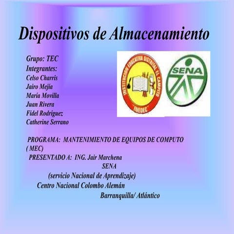 Dispiositivos de almacenamiento