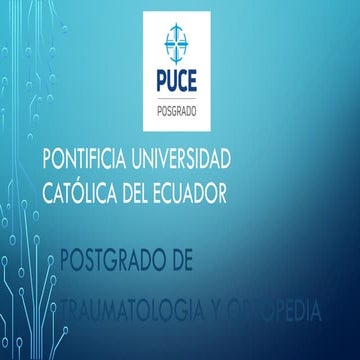 DISPLASIA DE CADERA PUCE.pptx para su manejo y estudio | PPTX