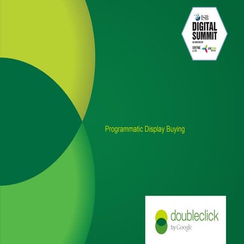 Display media trading desk (DSP) - Karthikeyan Haldurai - Google