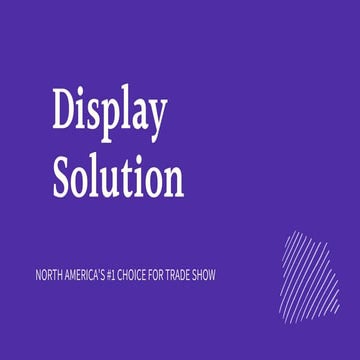 Display solution