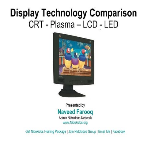 Display Technology Comparison