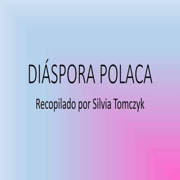 Diáspora polaca