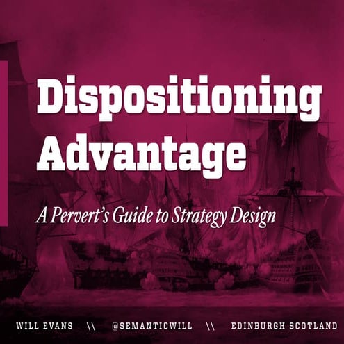 Dispositioning Advantage: A Pervert's Guide to Strategy Design