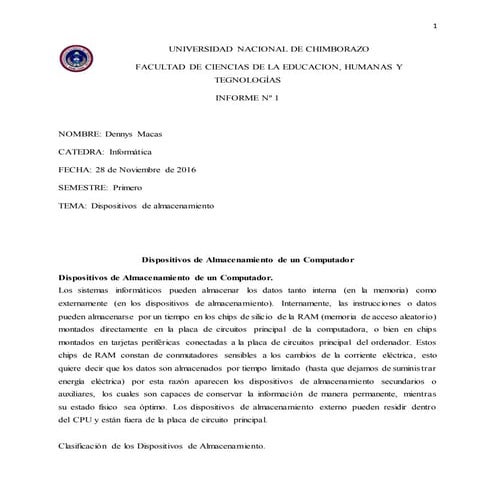 Dispositivos de almacenamiento 2