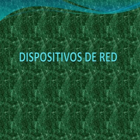 Dispositivos de red
