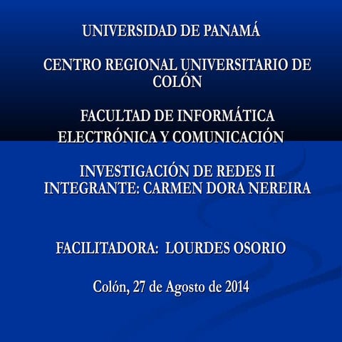 Dispositivos de red informática