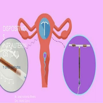 Dispositivo Intrauterino (DIU) | PPTX