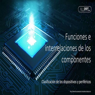Dispositivos perifericos de entrada, proceso, salida y almacenamiento
