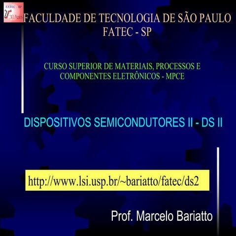Dispositivos Semicondutores 2   apostila completa