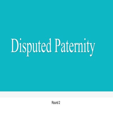 Disputed Paternity.pptx