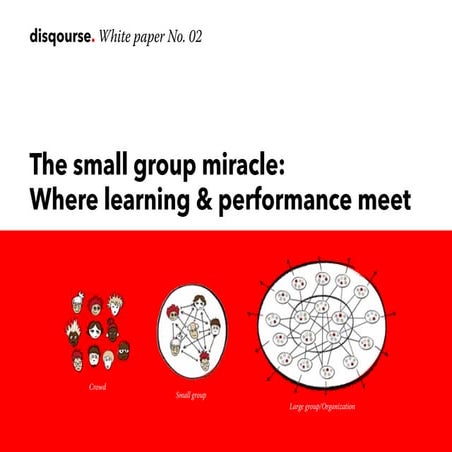The small group miracle: Where learning & performance meet